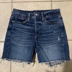 Old Navy High-Rise Straight Shorts OG Denim